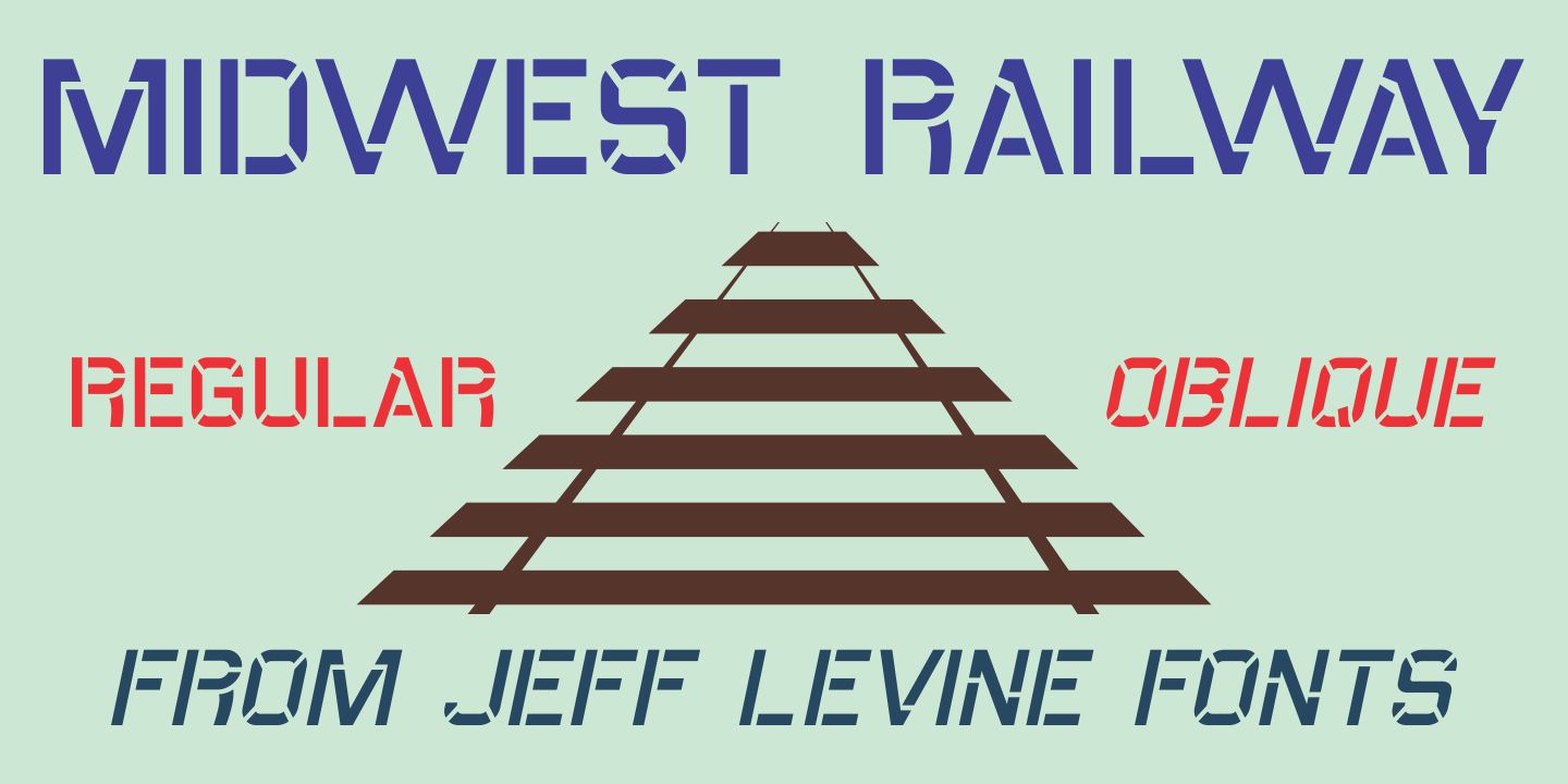 Font Midwest Railway JNL